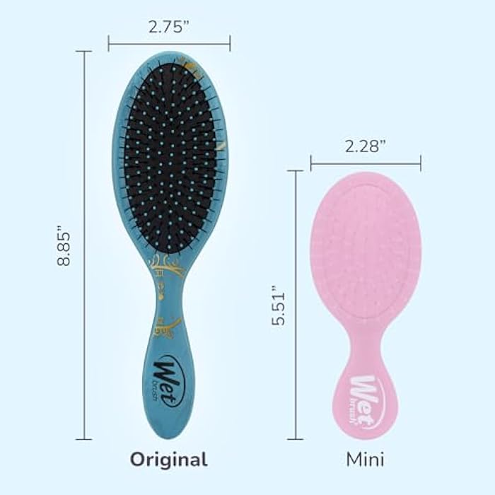Wet Brush Original Detangler, Disney Princess Cinderella Design - Image 5